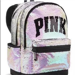 💥PINK Sequin Backpack💥